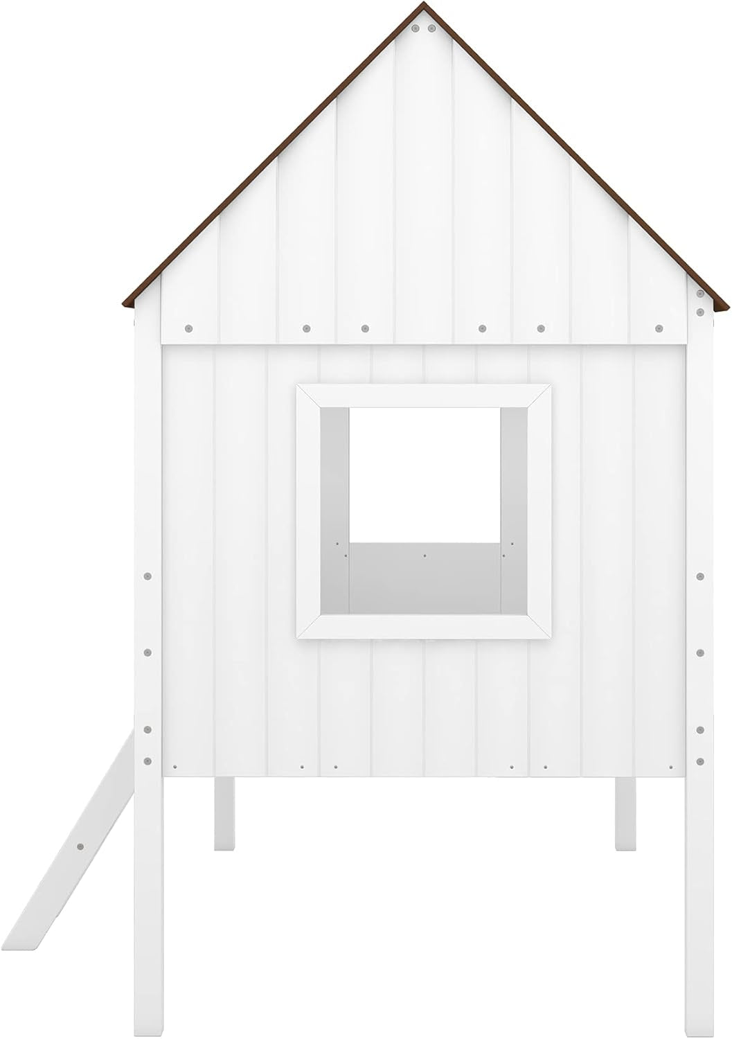 Wood House Loft Bed